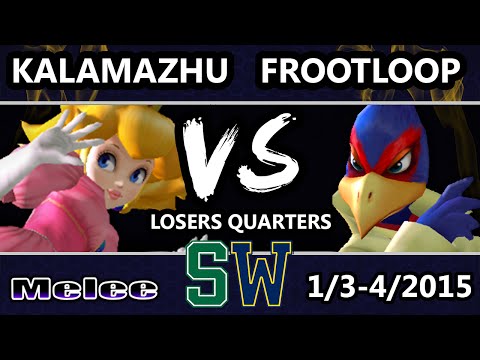 Sweet Prologue - Kalamazhu (Peach) Vs. Frootloop (Falco) SSBM Losers Quarters - Melee