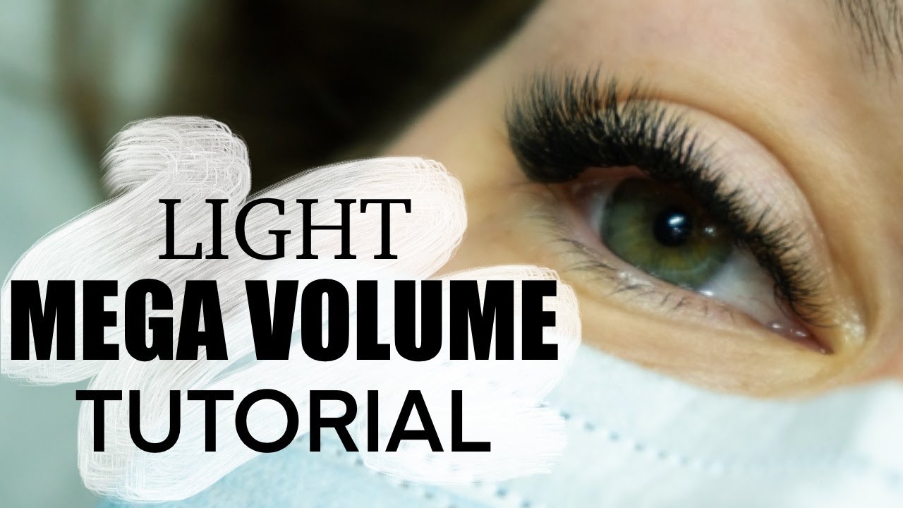 Lash Extension Tutorial | Light Mega Volume Lash Tutorial + Mapping