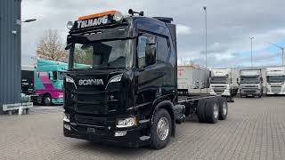 Scania R650 V8 6x4 Chassis Retarder WB 4.50 Only 465tkm! chassis truck for sale - Image 4 | Autoline GH Scania R650 V8 6x4 Chassis Retarder WB 4.50 Only 465tkm! chassis truck | Image 4 - Autoline