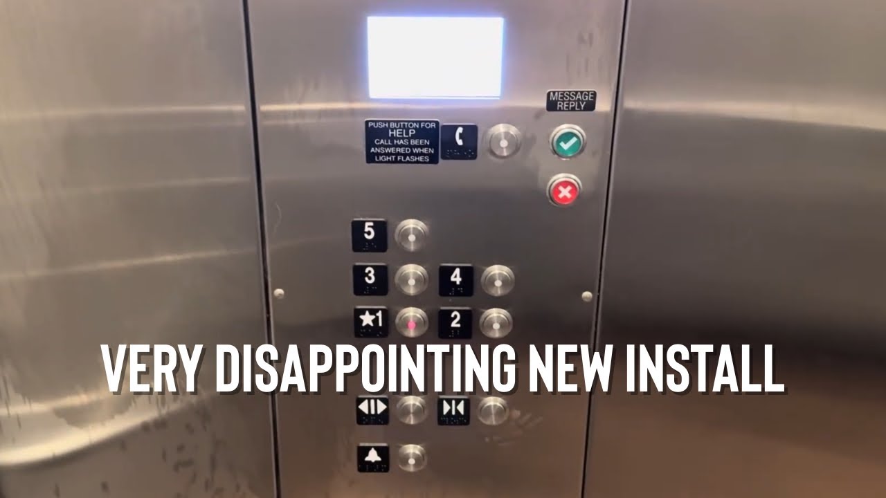 DISAPPOINTING!! BRAND NEW 2024 Schindler 330A Hydraulic Elevator at Cascara Apartments Vancouver, WA