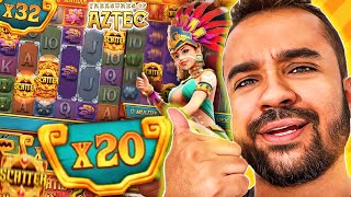 NUNCA VI ISSO! TREASURE OF AZTEC É O MELHOR JOGO DA PG?