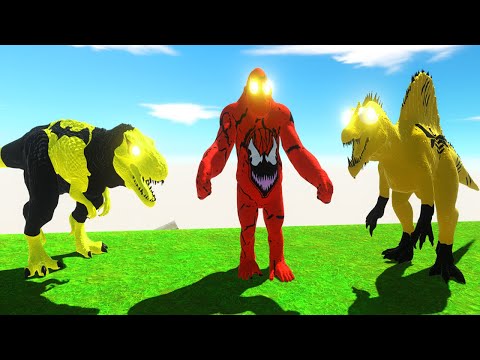 Choose The Right Door Gorilla With Dinosaur T-Rex in Jurassic World Evolution 2 - ARBS Battle