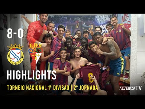 FC Alverca 8 - 0 UD Vilafranquense | Highlights