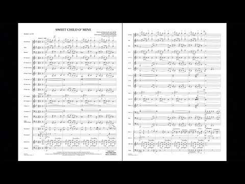 Sweet Child O' Mine arranged by Paul Murtha