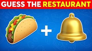 Guess the Fast Food Restaurant by Emoji? 🍟🍔🌭 Monkey Quiz
