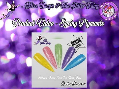 Spring Pigment - The Glitter Fairy - Limited Edition - Available 12.03.18