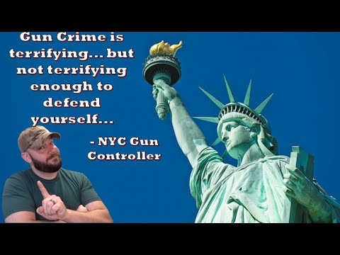 NY Gun Controller decries gun threats in NYC… then attacks you for wanting to defend yourself… Thumbnail