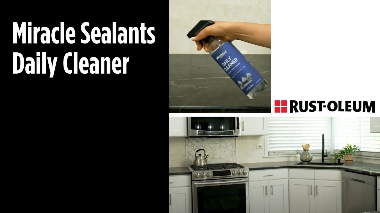 Thumbnail for Tackle Tough Messes With Miracle Sealants Countertop Daily Cleaner