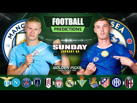 PROGNOZE ZA NOGOMET DANAS 04. SIJEČNJA | PREMIER LEAGUE | LA LIGA | LIGUE 1 | ZLATNI TIPOVI | KLAĐENJE 