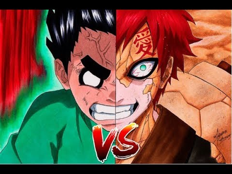 Gaara VS Rock Lee「AMV」Monster/Dangerous