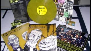 Abscess - Burn, Die And Fuckin' Fry (Seminal Vampires And Maggot Men Deluxe 12-Inch Gatefold Record)