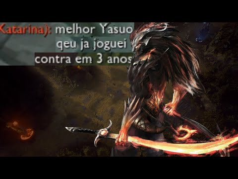 yasuo mid, mas ninguém do meu time levanta e ainda falam que eu sou o melhor yasuo de todos.