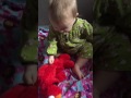 Baby Playing With Tickle Me Elmo