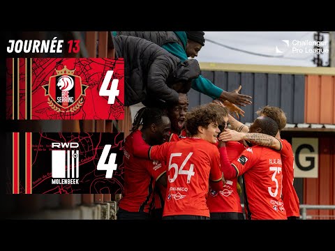 RÉSUMÉ : 🔴⚫ RFC Seraing vs RWD Molenbeek ⚫🔴 | 01.12.2024 | 4-4
