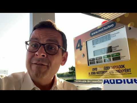 Spritpreis in Ungarn..