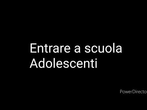Bambini vs Adolescenti