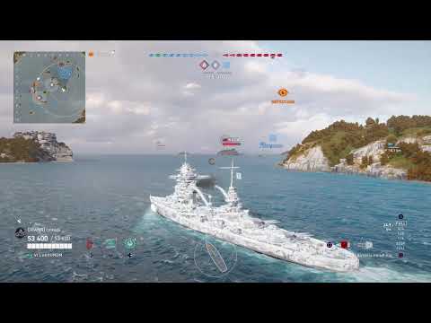 LUGDUNUM 4 KILLS 126K DMG  World of Warships: Legends