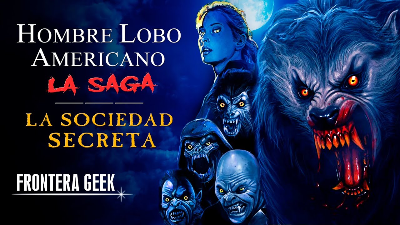 🌕 HOMBRE LOBO AMERICANO - LA SAGA | HISTORIA - American Werewolf in London & Paris - Londres & París