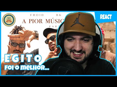 A Pior Música do Ano pt. II - Bk’ | Froid | Djonga (Videoclipe Oficial) | React 1Só
