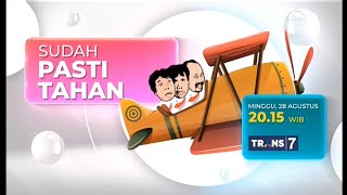 Download lagu Promo Warkop Trans 7 : Sudah Pasti Tahan (28 Agustus 2022) mp3 Download lagu Promo Warkop Trans 7 : Sudah Pasti Tahan (28 Agustus 2022) mp3