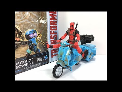 Transformers The Last Knight Deluxe Sqweeks Chefatron Review