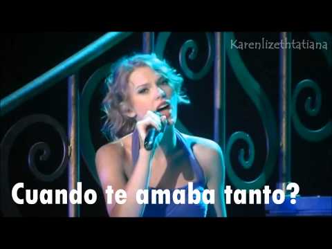 Dear John - Taylor Swift en vivo traducida en español
