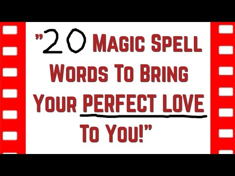 This Magic "Say Name Trick" Really Works! - Easy Love Spell to Attract Anyone!