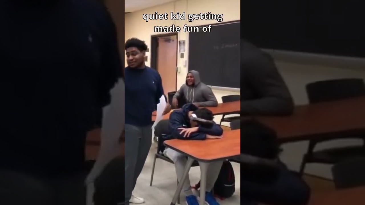 when the quiet kid gets mad