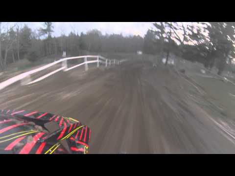 gopro helmet cam Central Cycle club mx on a cr 500 swapped YZ 250 two stroke