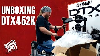 Video thumbnail for Unboxing a Yamaha DTX452K Drum Kit by The Music Spot