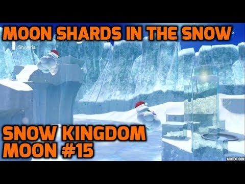 Super Mario Odyssey - Snow Kingdom Moon #15 - Moon Shards in the Snow