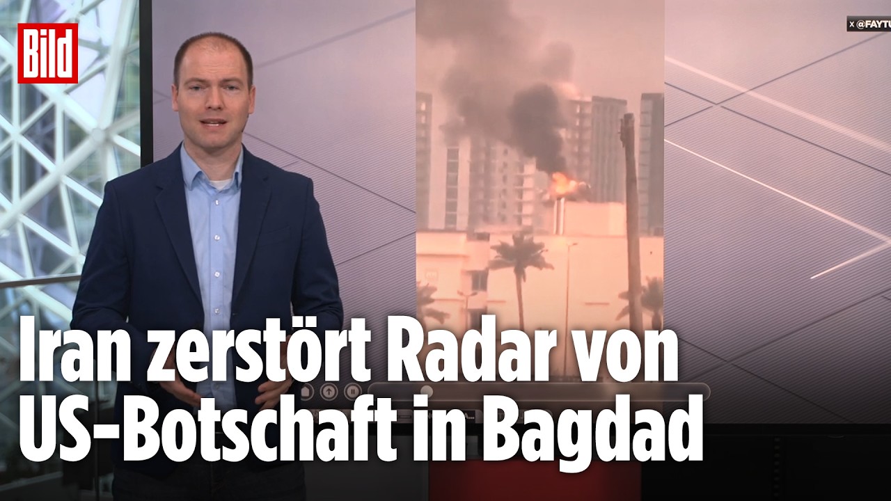 Trump bombardiert Flugfeld auf Öl-Insel der Mullahs | BILD Lagezentrum SPEZIAL