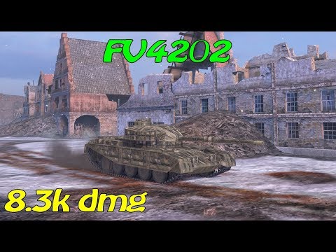 WOT Blitz / FV4202 / 4 kills / 8 316 dmg