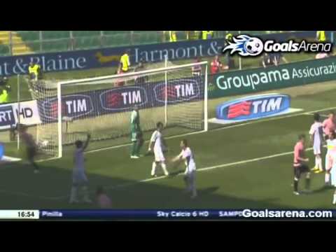 10-04-2011 - Palermo 2-2 Cesena HighLights