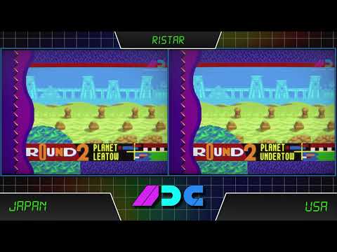 Ristar The Shooting Star #Vs Ristar #LongPlay #Comparison