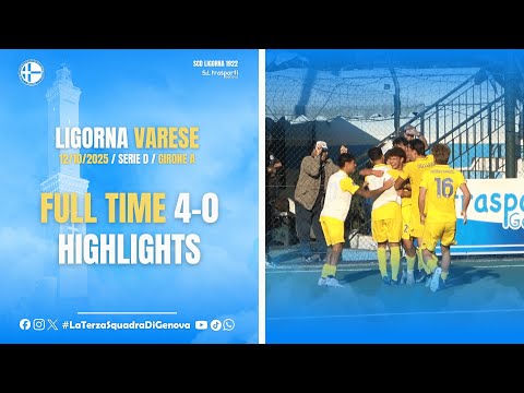 🎥 Ligorna vs Varese 4-0 | Highlights