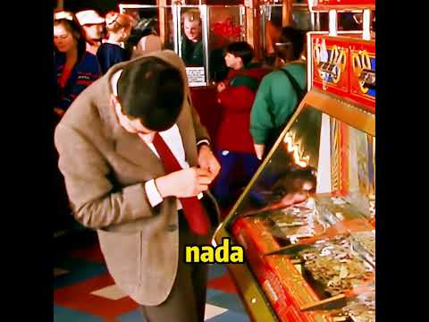 Mr. Bean llegó al parque de diversiones.#comedy #shorts