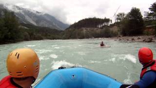 preview picture of video 'Rafting auf dem Inn - Imster Schlucht, Teil 3'