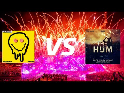 Farruko- Pepas X Dimitri Vegas & like Mike & Ummet Ozcan- The Hum ( Herdzend Mashup Official )