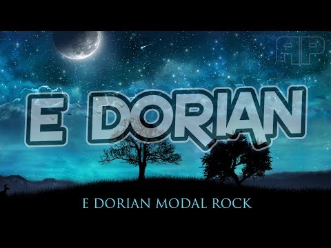 Modal Rock E Dorian Jam Backing Track
