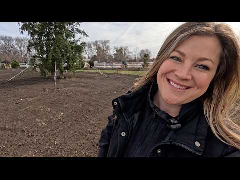 Mulching, Watering & Clearing a Flower Bed