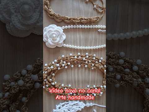 Lindos colares para o ano novo!!! #modacrochê #colardecroche #croche #crochet #diycrochet