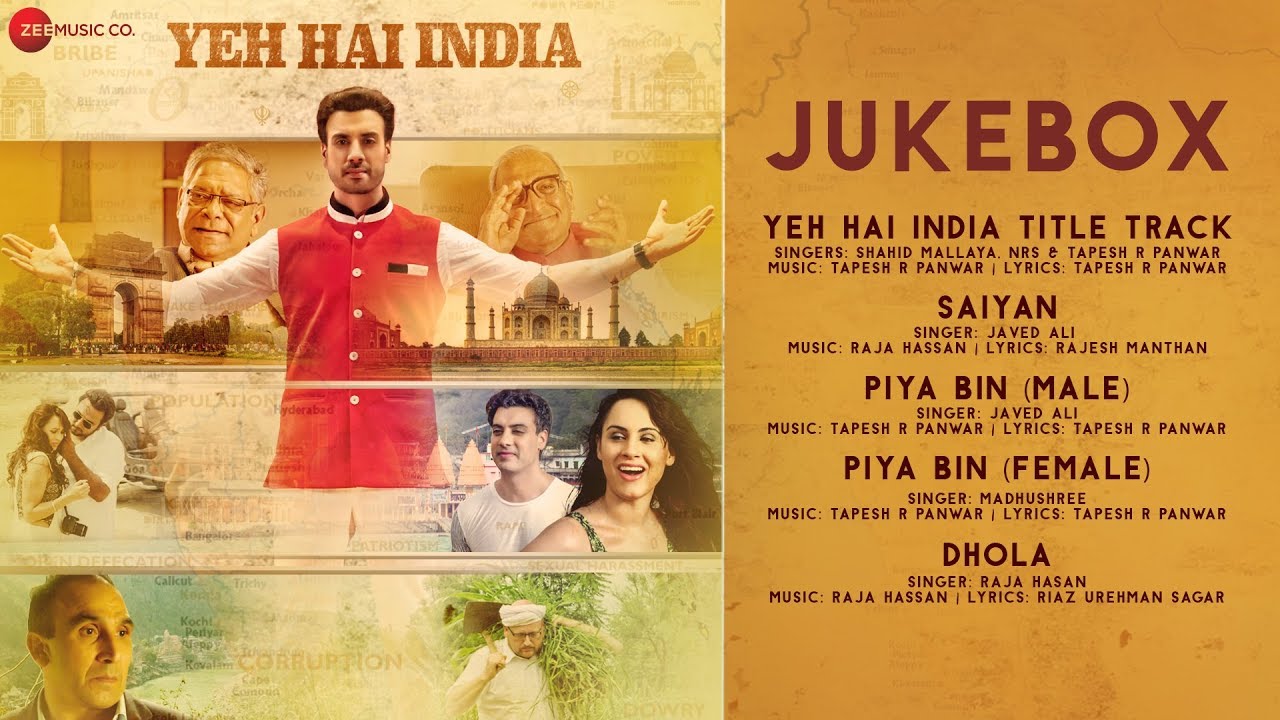 Piya Bin Lyrics  | Yeh Hai India | Gavie Chahal, Mohan Agashe | Madhushree | Tapesh R Panwar