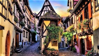 Alsace (France) 4K                                                         (Song - Alsace Lorraine)