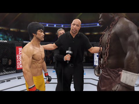Bruce Lee vs. Godzilla - EA Sports UFC 4 - Epic Fight 🔥🐲
