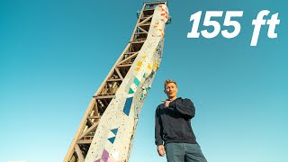I tried the Worlds TALLEST Climbing Tower