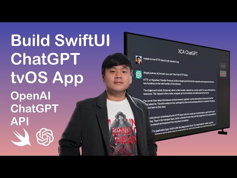 Build a SwiftUI ChatGPT tvOS App | OpenAI API thumbnail