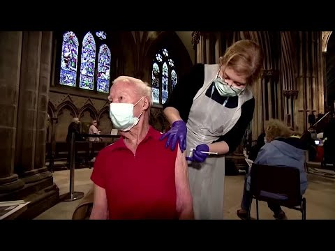 British cathedral turned into vaccination center