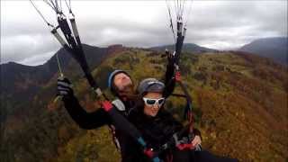 preview picture of video 'Tandem Paragliding Bunloc cloudy'