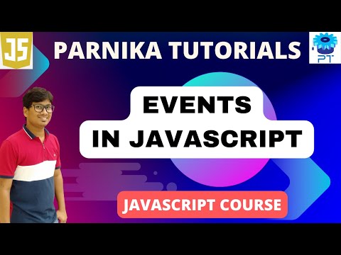 Events in JavaScript | Event Handling in JavaScript | JavaScript Full Course
